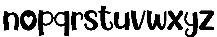 Birthday Celebrate Font LOWERCASE