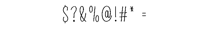 Birthday Christian Font OTHER CHARS