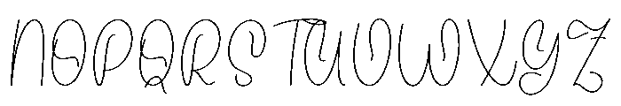 Birthday Christian Font UPPERCASE
