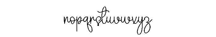 Birthday Christian Font LOWERCASE
