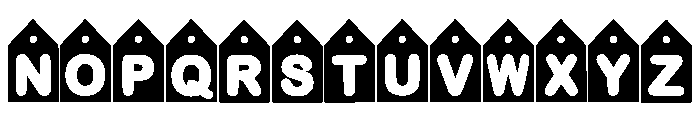 Birthday Crafts Regular Font UPPERCASE