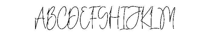 Birthday Day Font UPPERCASE