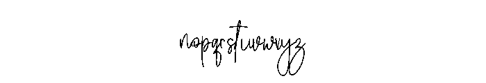 Birthday Day Font LOWERCASE