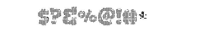 Birthday Font 2 Font OTHER CHARS