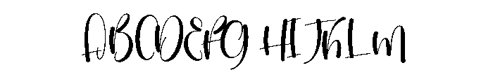 Birthday Friday Font UPPERCASE