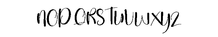 Birthday Friday Font UPPERCASE