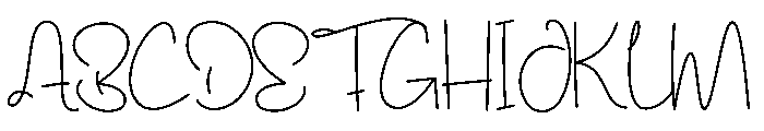 Birthday Graduatings Font UPPERCASE