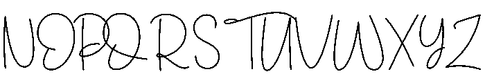 Birthday Graduatings Font UPPERCASE