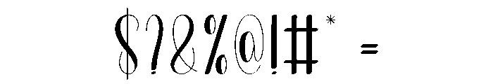 Birthday Halloween Font OTHER CHARS