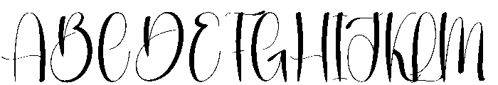 Birthday Halloween Font UPPERCASE