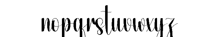 Birthday Halloween Font LOWERCASE