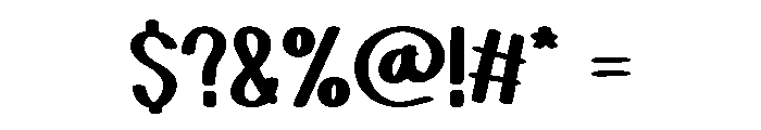 Birthday Holiday Regular Font OTHER CHARS