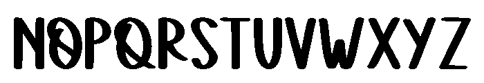 Birthday Holiday Regular Font UPPERCASE