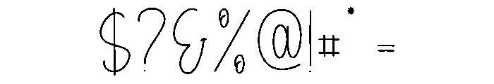 Birthday Lovely Font OTHER CHARS