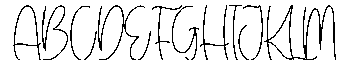 Birthday Lovely Font UPPERCASE
