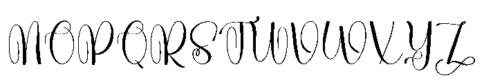 Birthday Majesty Font UPPERCASE