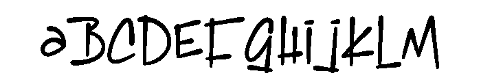 Birthday Mother Font UPPERCASE