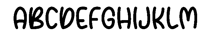 Birthday Notes Font UPPERCASE