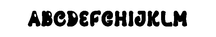 Birthday Ornament Font UPPERCASE