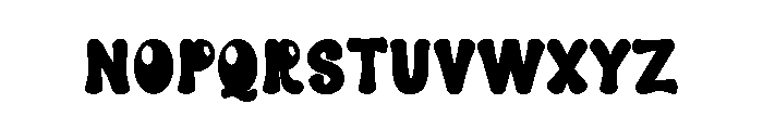 Birthday Ornament Font LOWERCASE