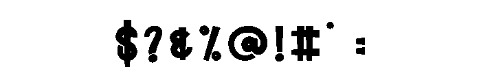 Birthday Remember Font OTHER CHARS