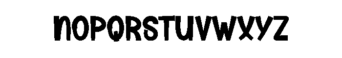 Birthday Remember Font LOWERCASE