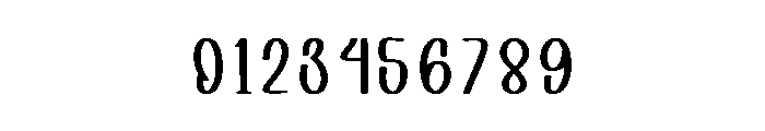 Birthday Seventeen Font OTHER CHARS