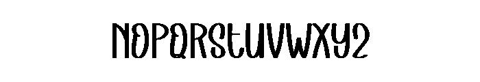 Birthday Seventeen Font LOWERCASE