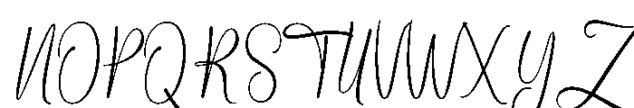 Birthday Signature Condensed Rg Font UPPERCASE