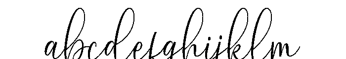 Birthday Signature Condensed Rg FONT