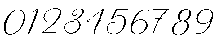 Birthday Signature Expanded Reg Font OTHER CHARS