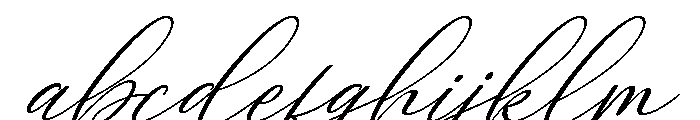 Birthday Signature Slant 29 Reg FONT