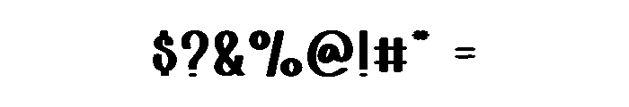 Birthday Summer Font OTHER CHARS