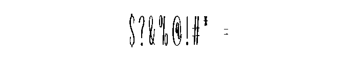 Birthday Surprise Font OTHER CHARS