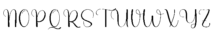 Birthday Surprise Font UPPERCASE