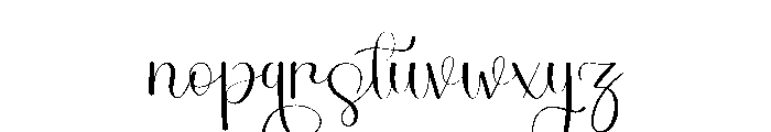 Birthday Surprise Font LOWERCASE