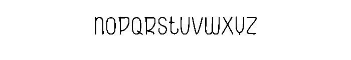 Birthday Tonight Font LOWERCASE