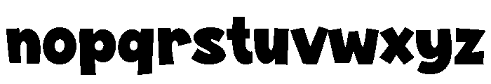 Birthday Unicorn Regular Font LOWERCASE