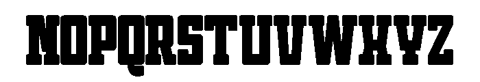 Birthday Varsity Regular Font LOWERCASE