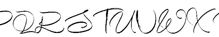 BirthdayCalligraphy-Regular Font UPPERCASE