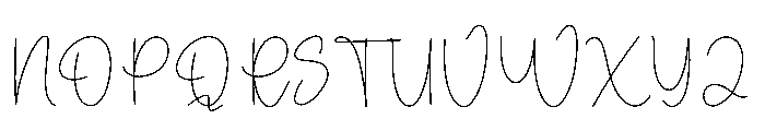BirthdayThanksgiving Font UPPERCASE
