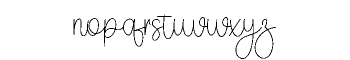 BirthdayThanksgiving Font LOWERCASE