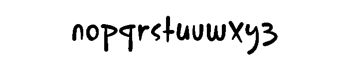 Birthdays Allyna Font LOWERCASE