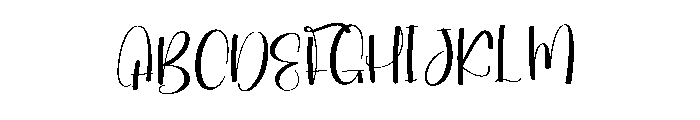 Birthdays Delighting Font UPPERCASE