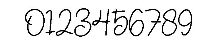 Birthdays Regular Font OTHER CHARS