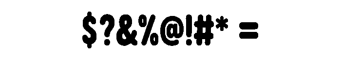 Biscotti Blast Font OTHER CHARS
