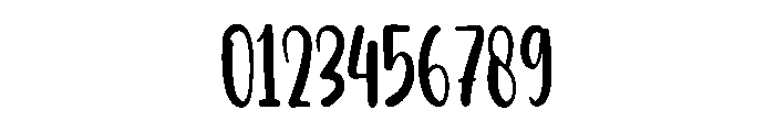 Biscuit Alphabet Font OTHER CHARS