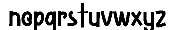 Biscuit Astorially Font LOWERCASE