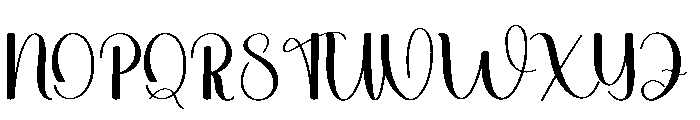 Biscuit Delious Font UPPERCASE