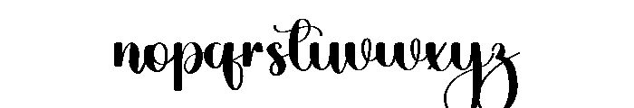 Biscuit Delious Font LOWERCASE